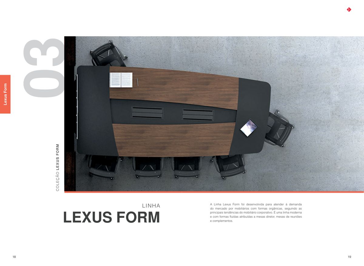 Lexus Form — fotografia do catálogo