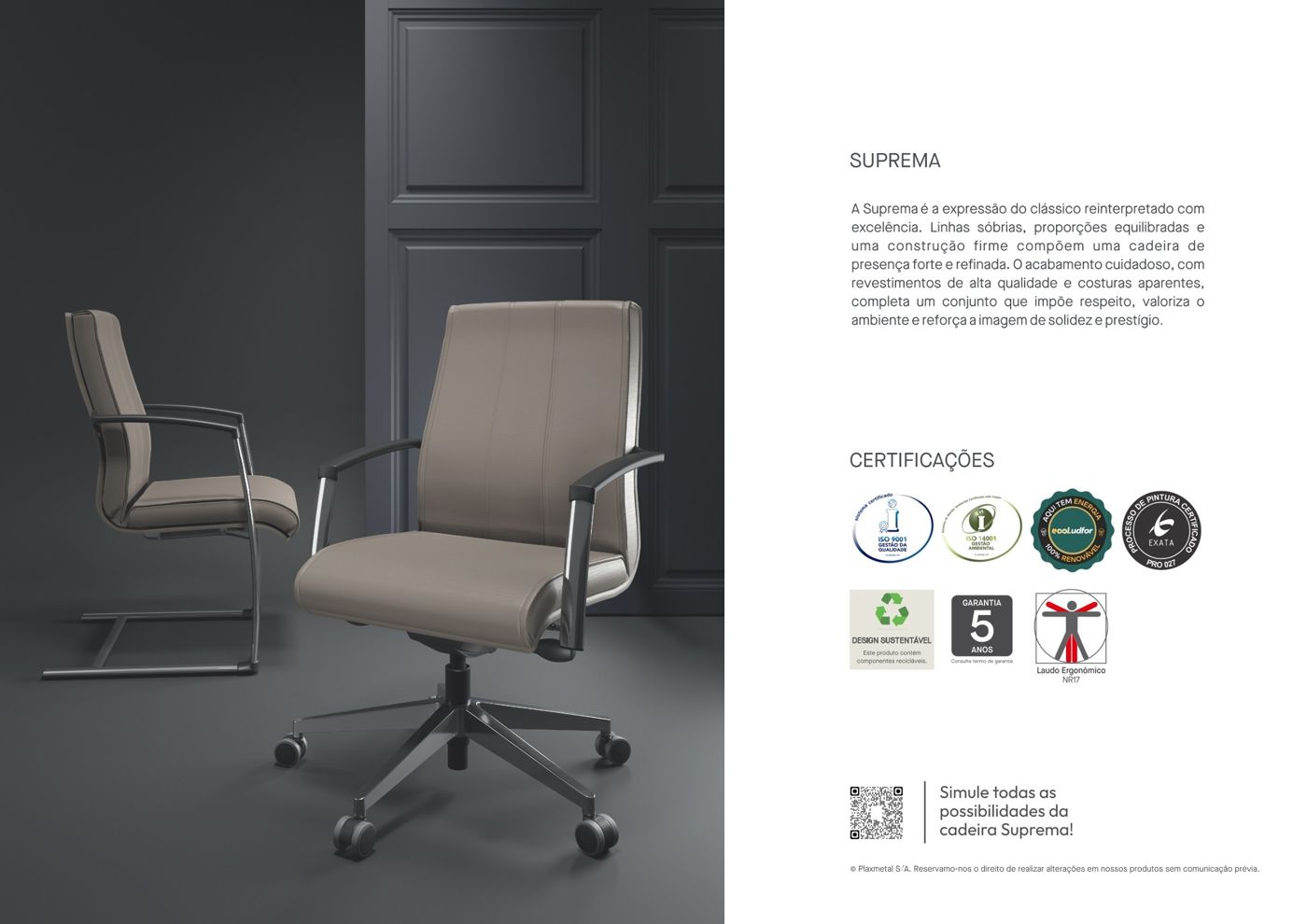 Outra imagem da linha suprema